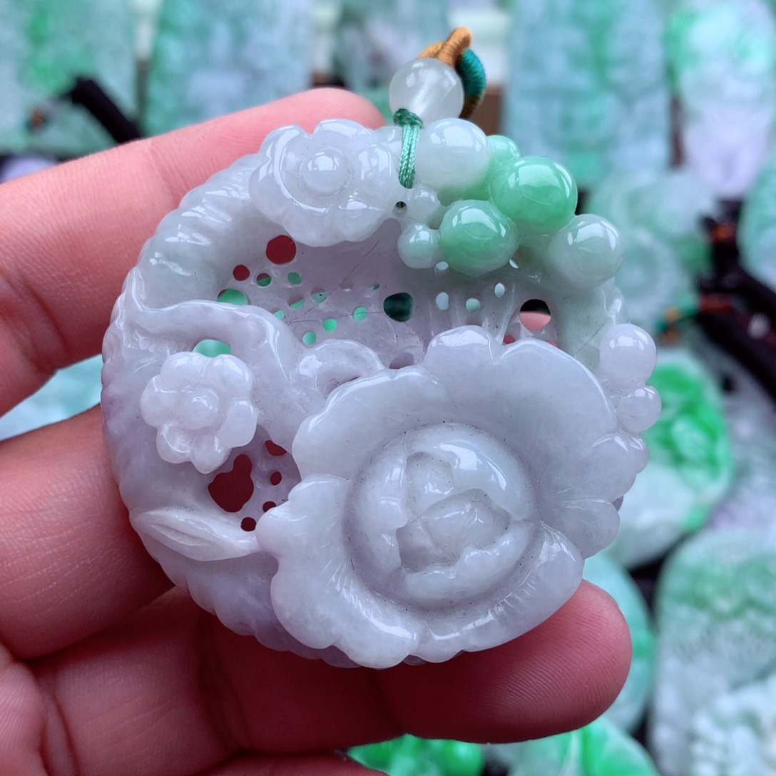 翡翠吊坠(不含链)未镶嵌