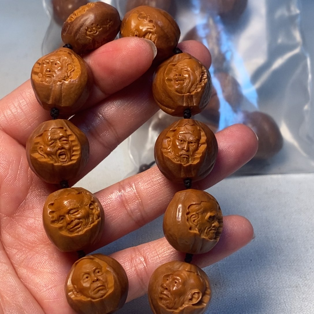 橄榄核手串/手链执**风包衣罗汉