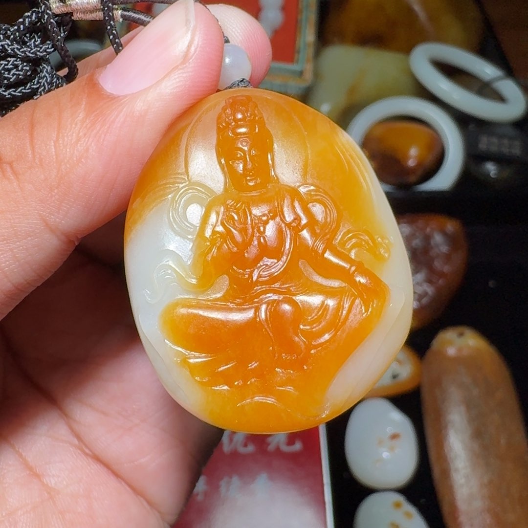 和田玉颈饰未镶嵌1*0