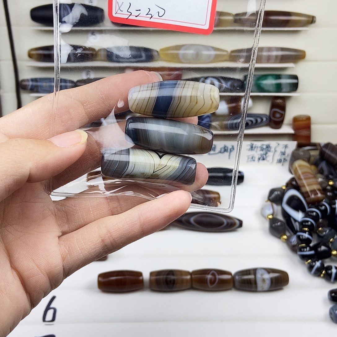 橙***子玛瑙/玉髓未镶嵌颈饰