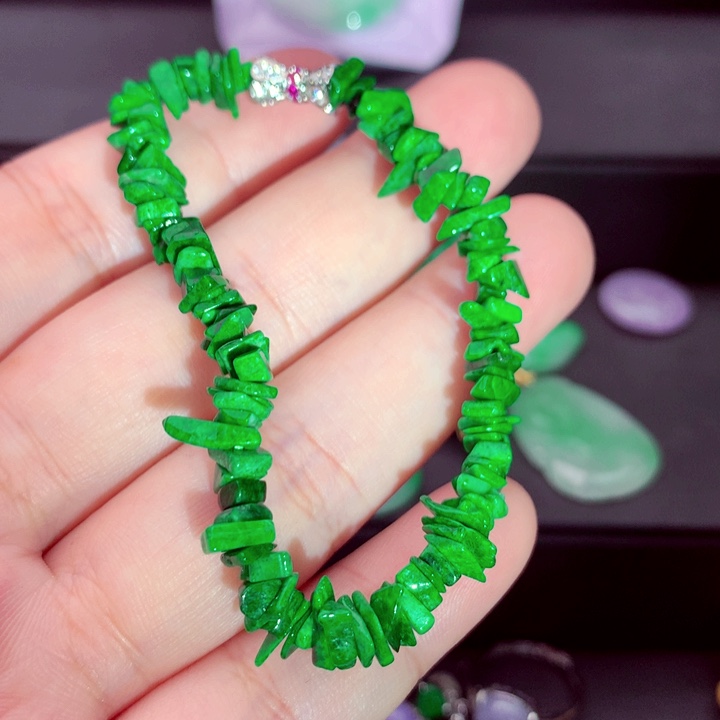 翡翠未镶嵌手串手串