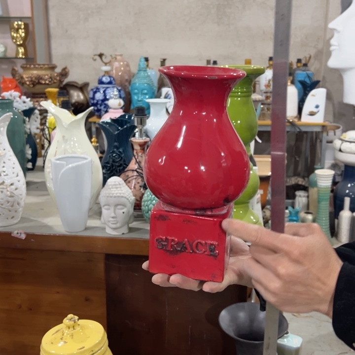 瓶高度26厘米口径8厘米微瑕捡漏针眼