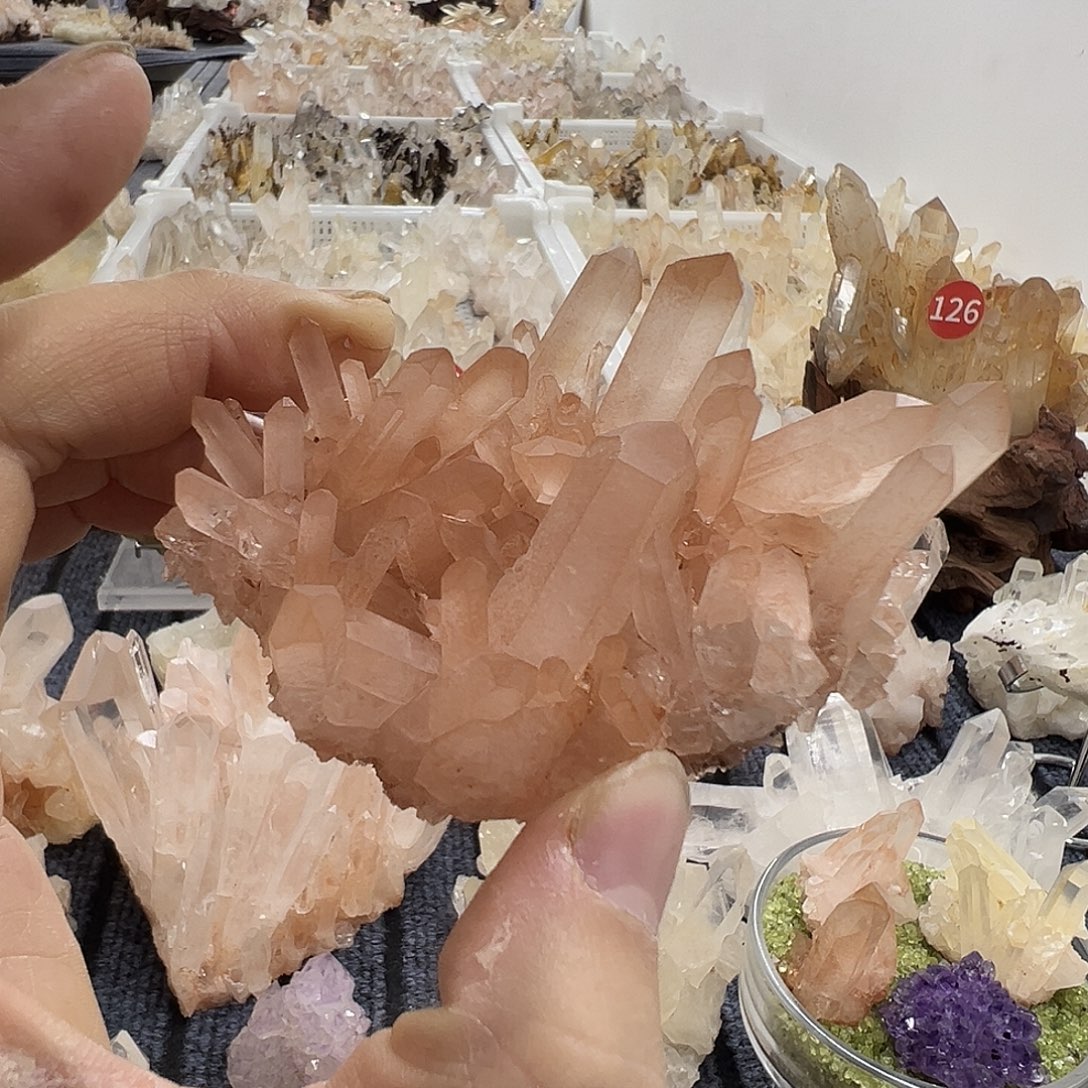 水晶珠宝半成品银S925镶嵌