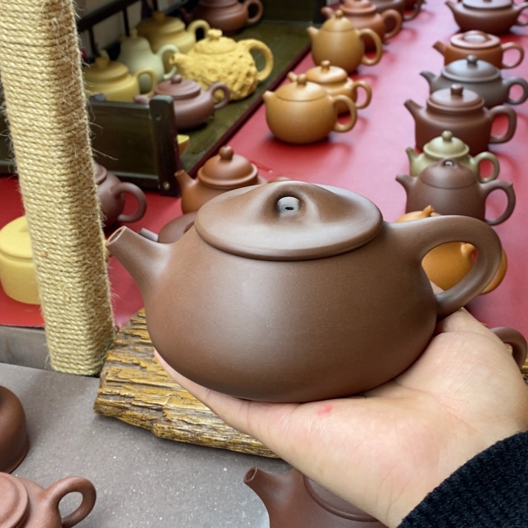 秋***然紫砂茶壶紫砂石瓢