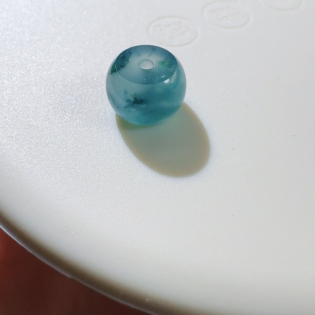 翡翠颈饰未镶嵌空谷幽兰