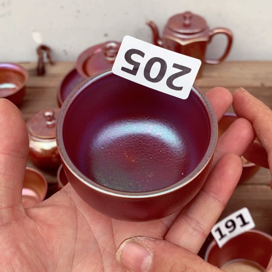 柴烧茶具陶瓷杯子