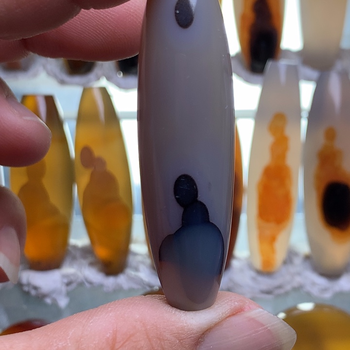 玛瑙/玉髓颈饰未镶嵌4