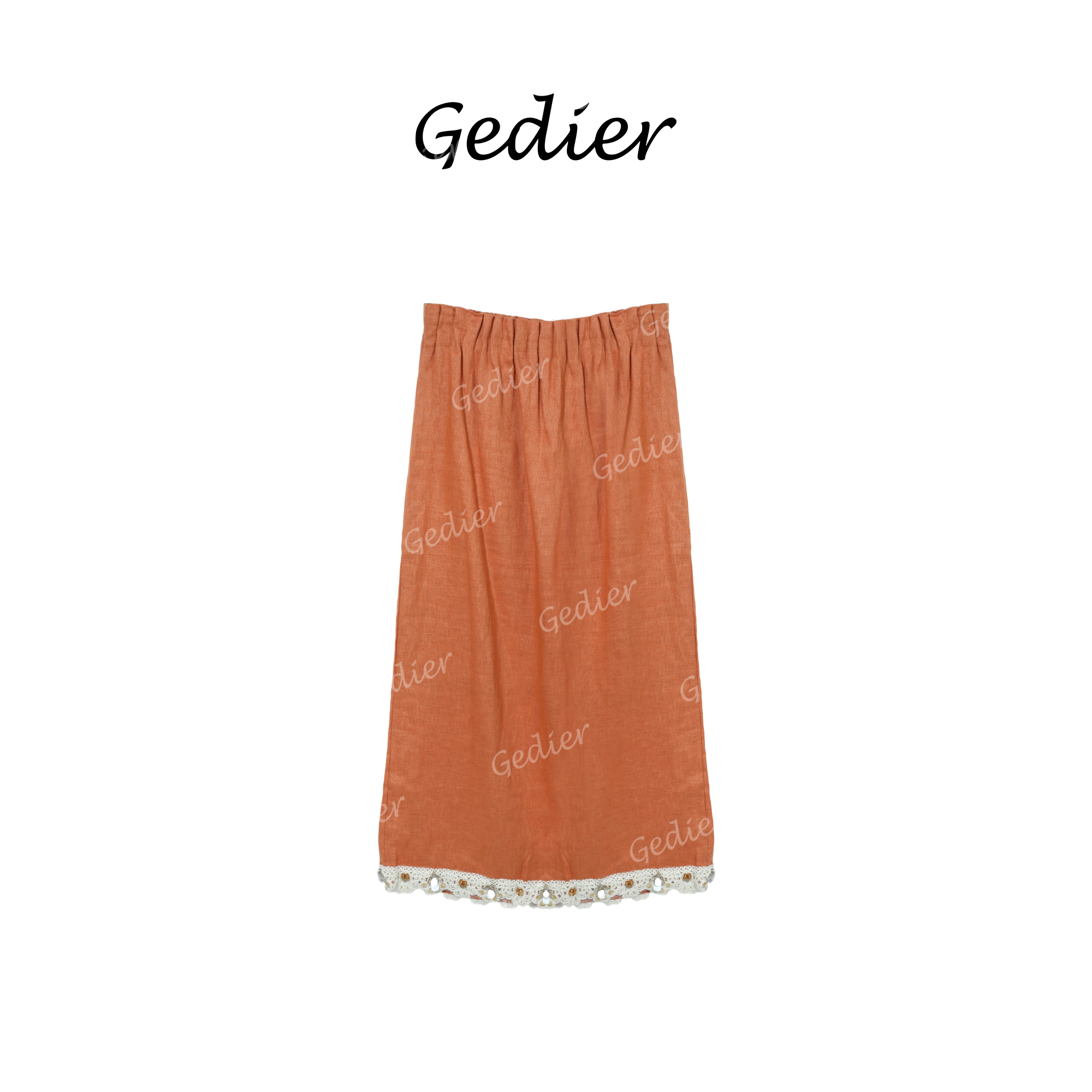 【歌蒂尔】气质复古时尚半身裙 EG520388