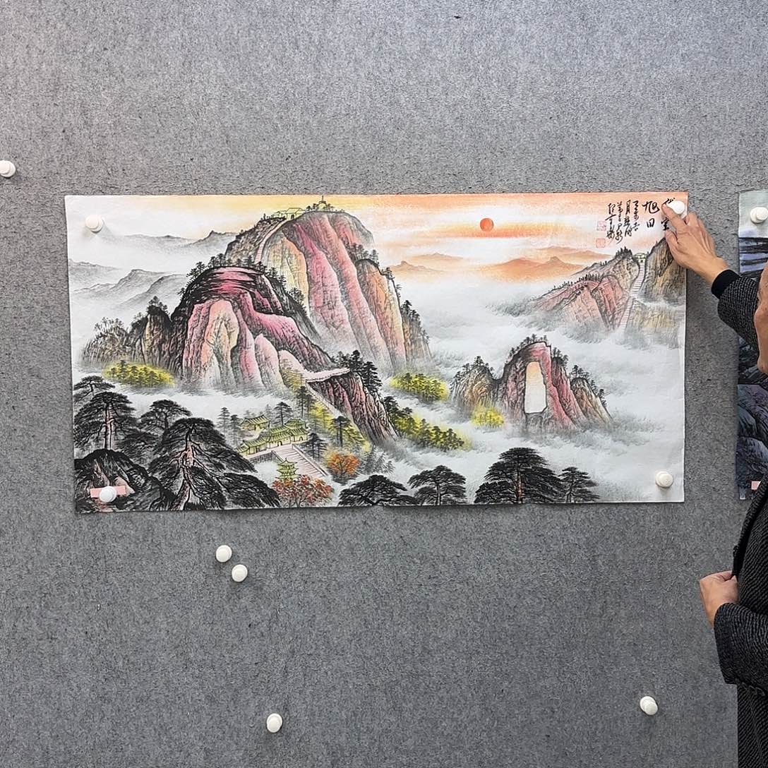 书法书法作品多次参加