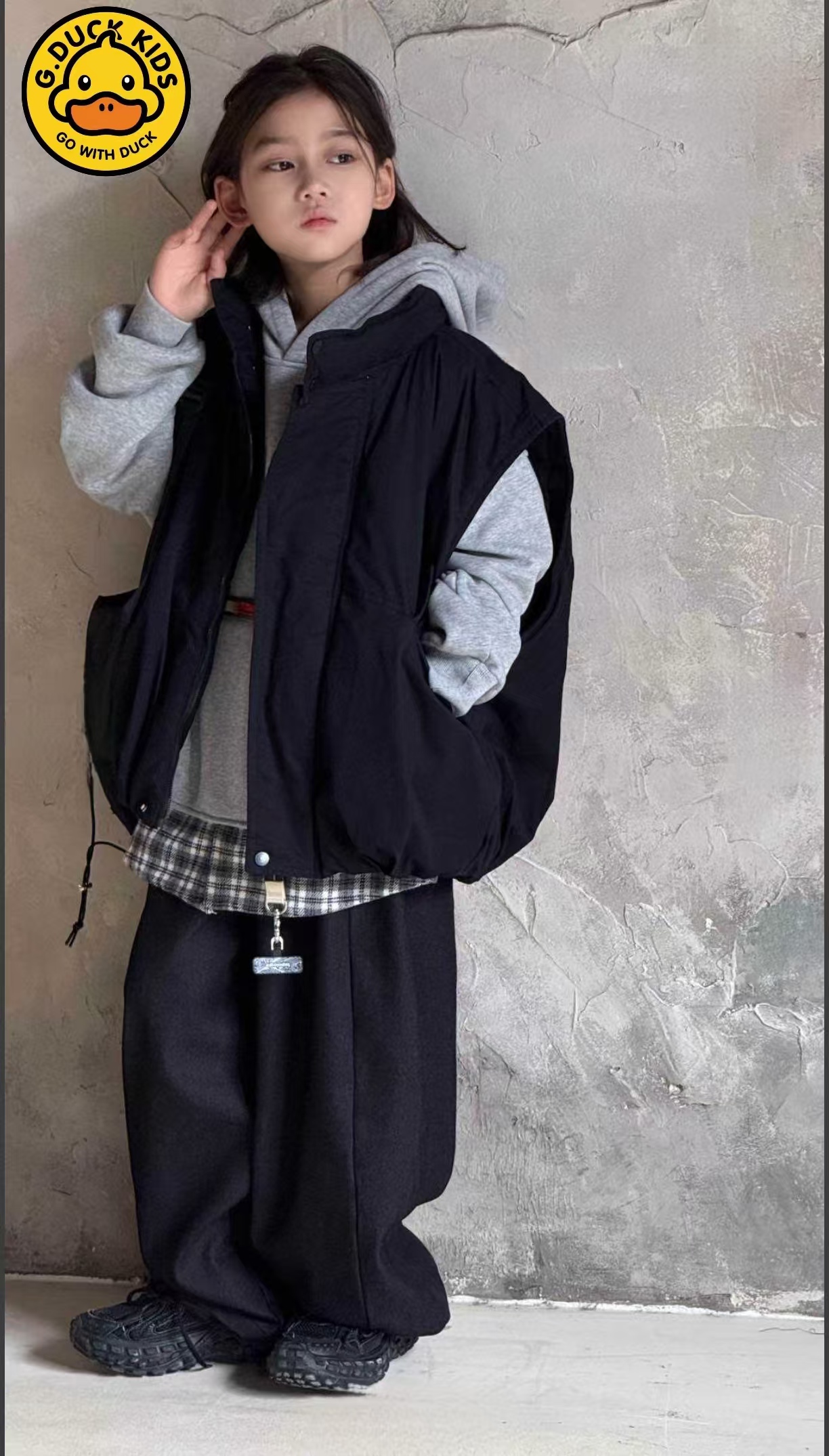 【看好尺码和颜色浅下单】卫衣男童女童秋冬羊糕毛加厚卫衣