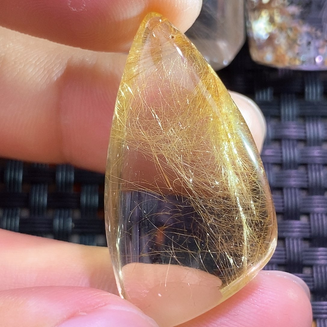 潮***浦未镶嵌吊坠(不含链)水晶