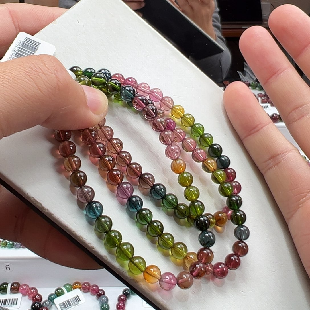 手串未镶嵌碧玺6mmmmmmmmm