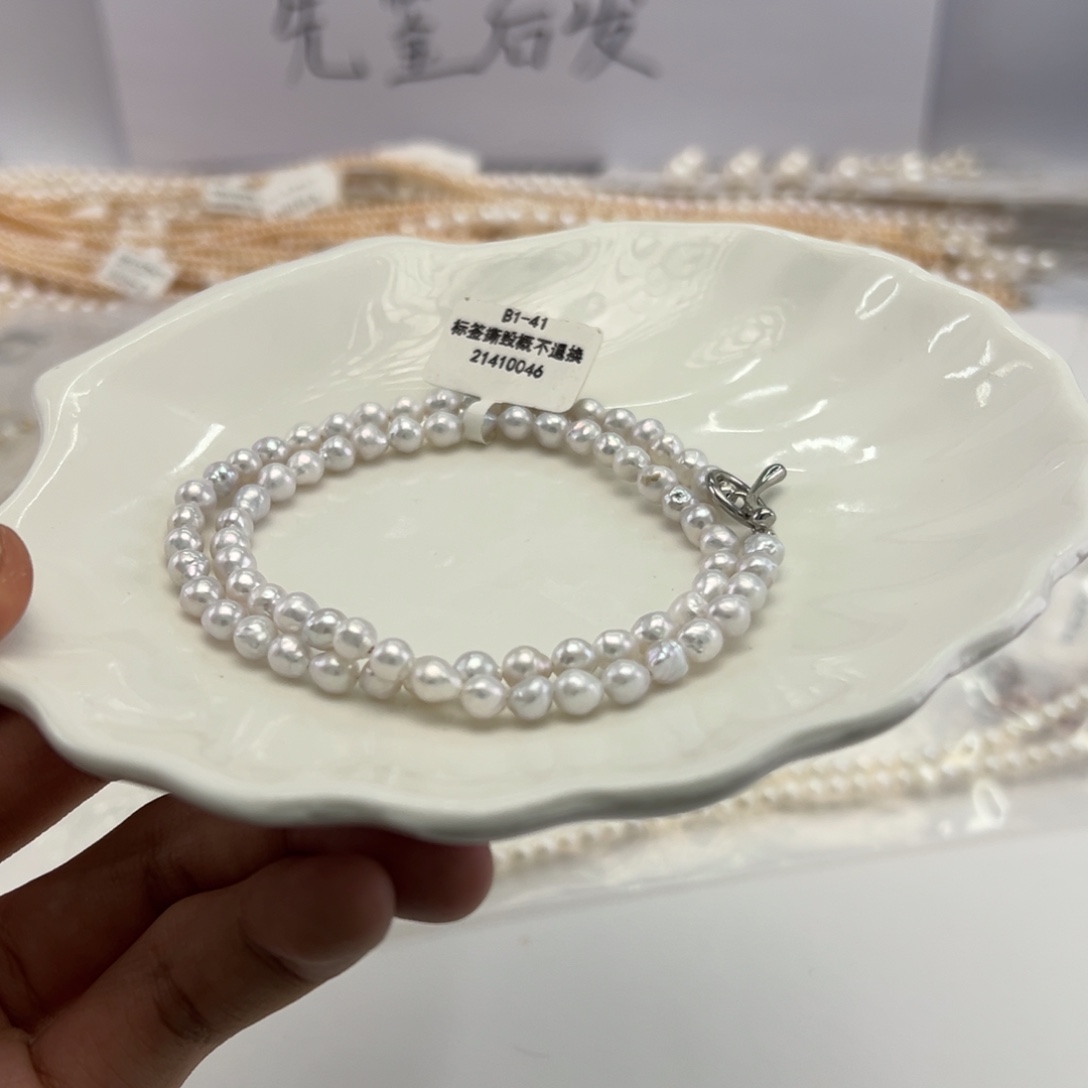 未镶嵌淡水珍珠颈饰