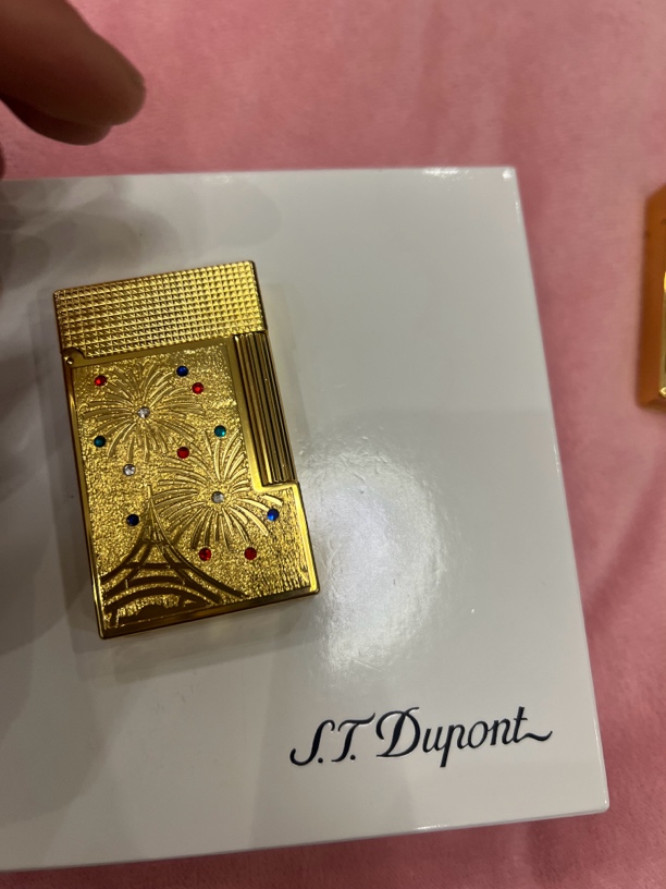 烟花 金色 打火机
