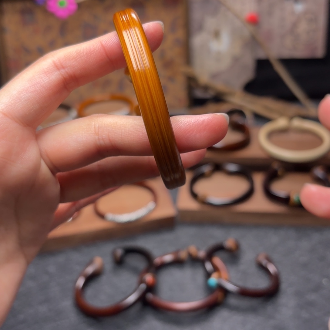 R***毂木质非金属金刚藤手镯