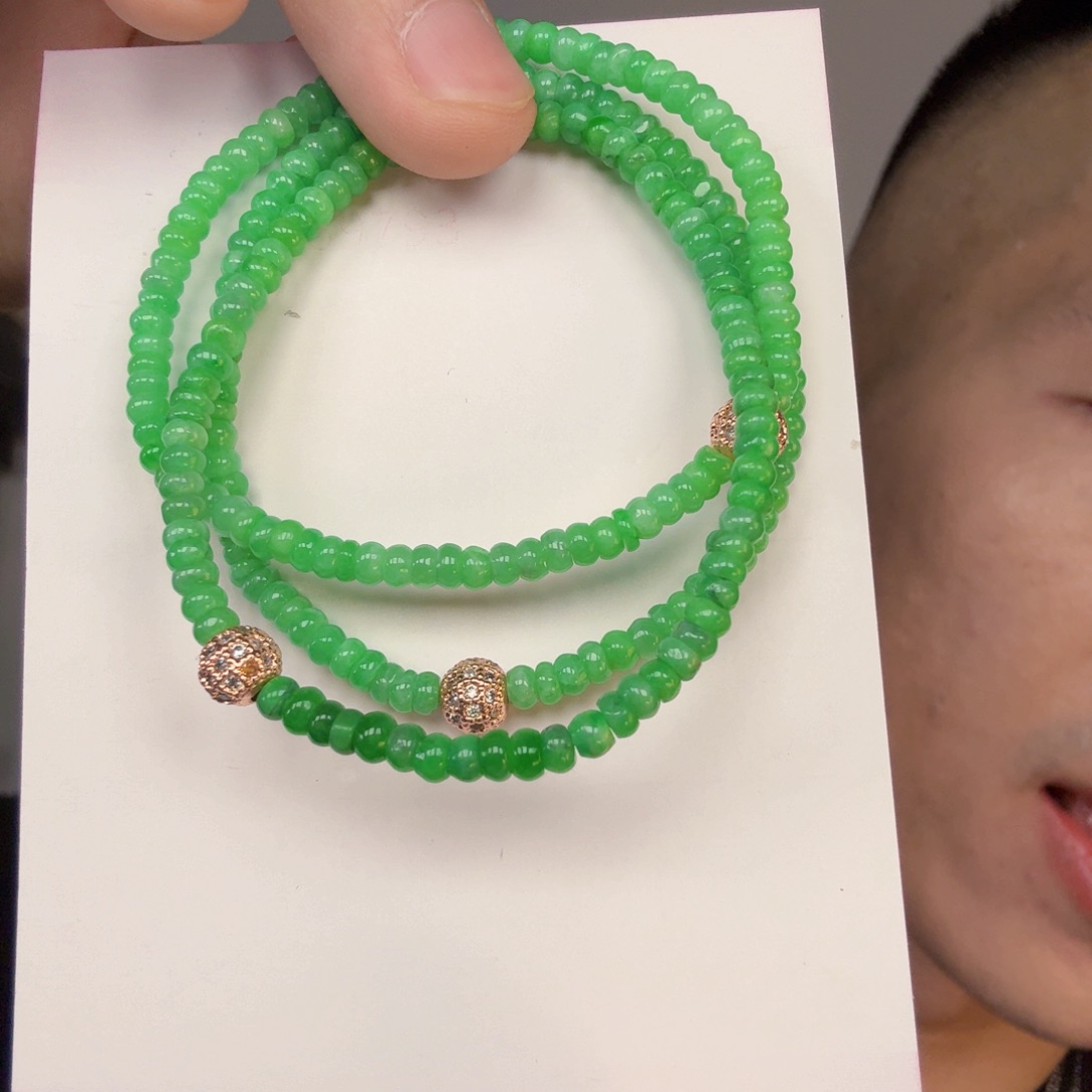 翡翠未镶嵌颈饰多样性发货只发一件