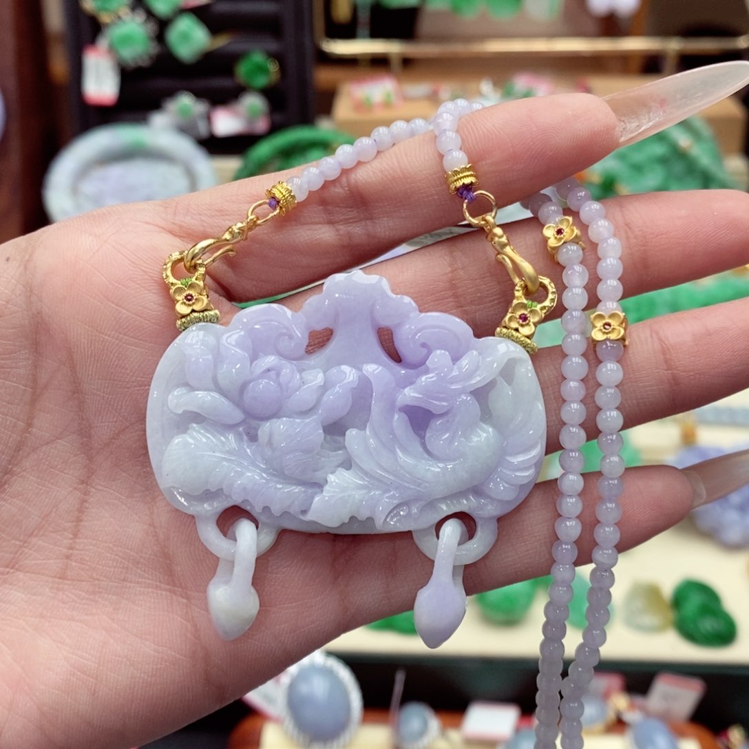 颈饰未镶嵌翡翠翡翠吊坠