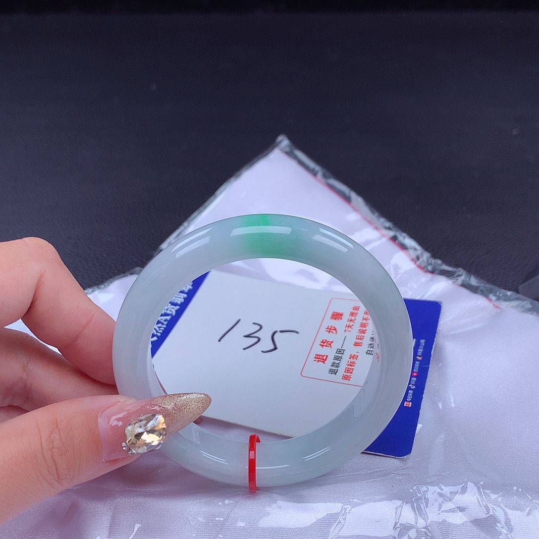 翡翠手镯未镶嵌手镯001727