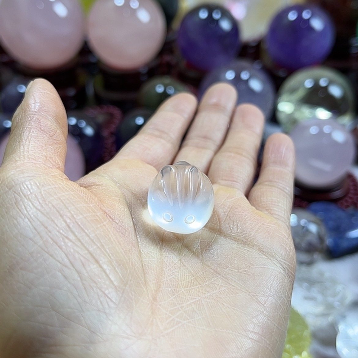 【闪购商品】水晶摆件兔子未镶嵌