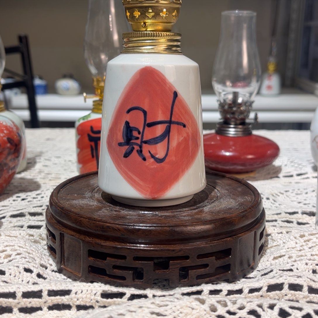 摆件景德镇陶瓷香薰灯