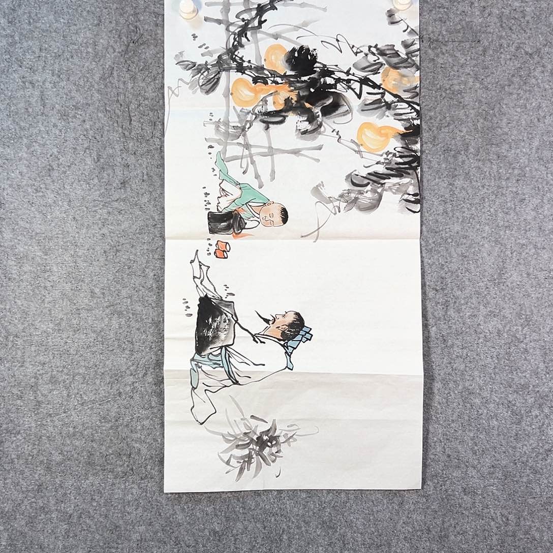 国画230 花鸟在这里生活的日子