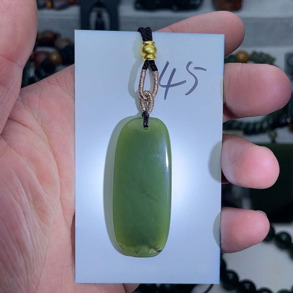【闪购商品】未镶嵌手链和田玉（糖玉）