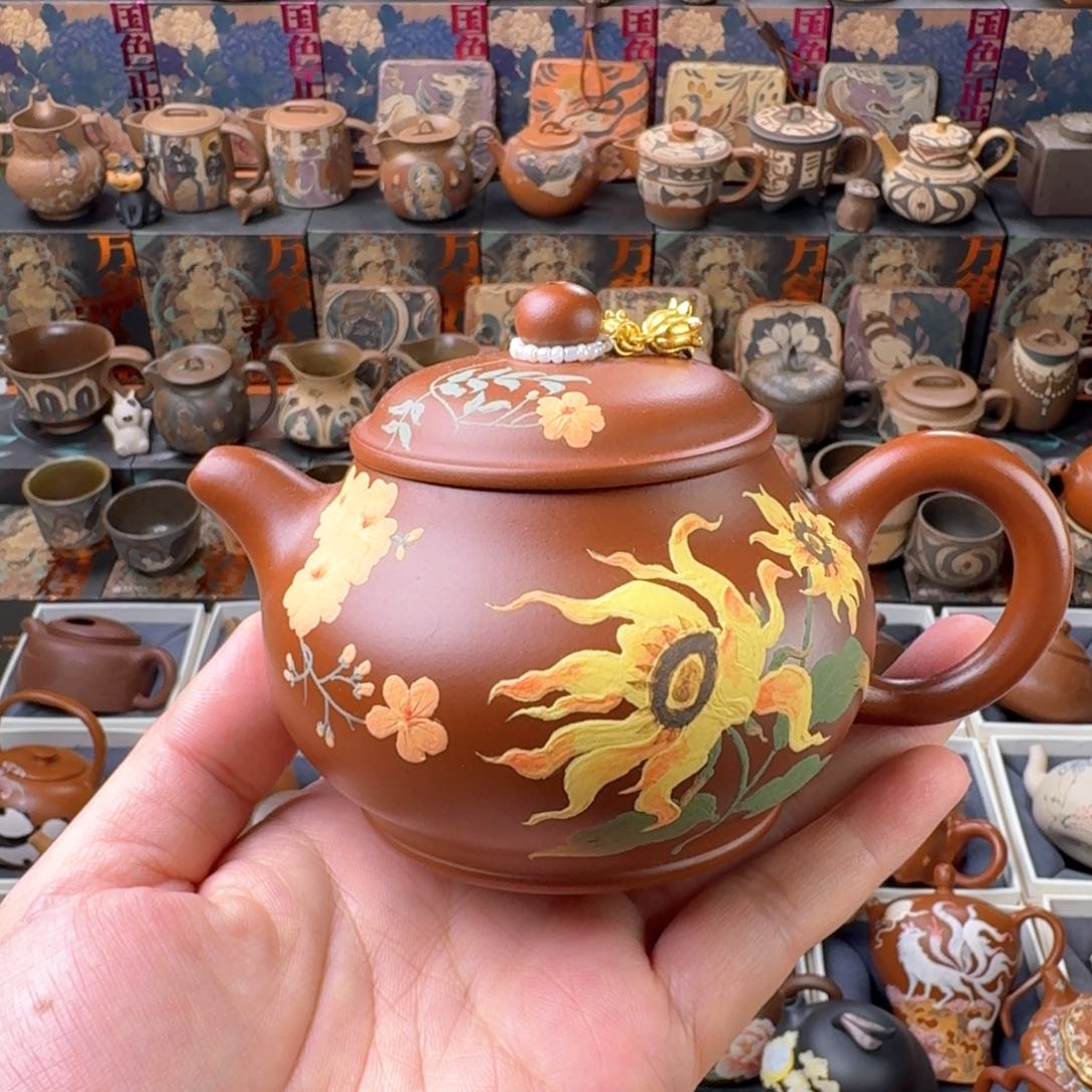 茶壶紫砂240cc原矿精工半手