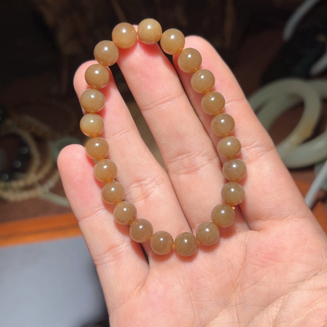 和田玉手链未镶嵌