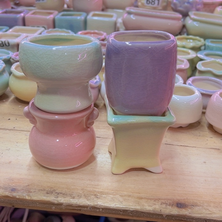 陶瓷花盆当场凑满12包邮