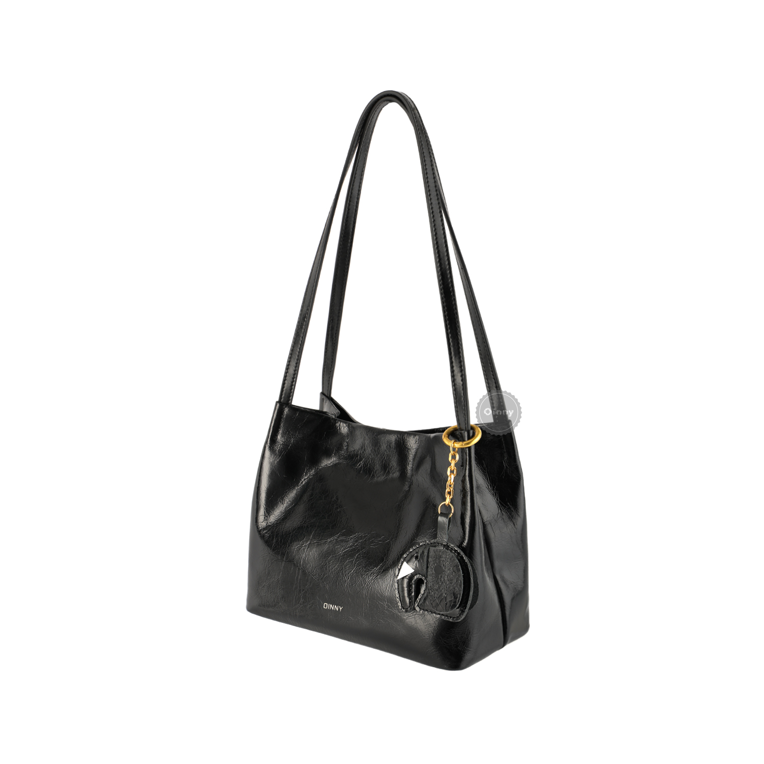 【粉丝回馈】小众设计油蜡牛皮女包单肩腋下包6805-J