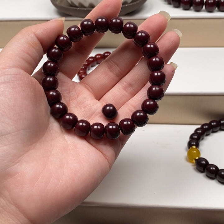 核桃手串/手链?***?猴头雕刻