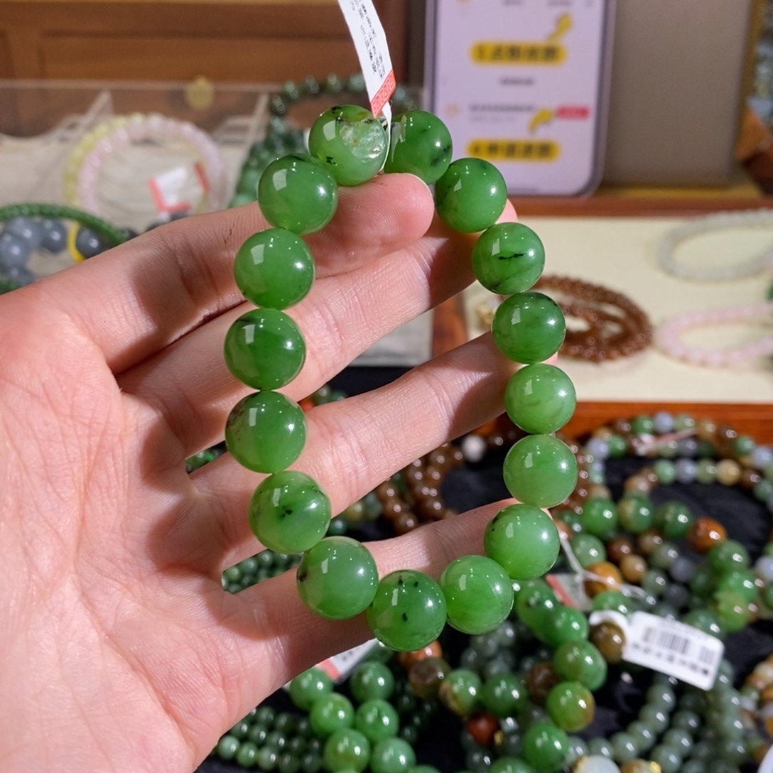 和田玉手链未镶嵌