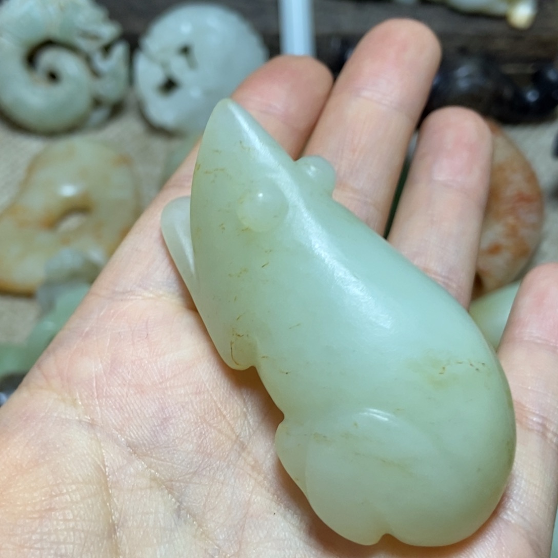 和田玉未镶嵌挂件想***名