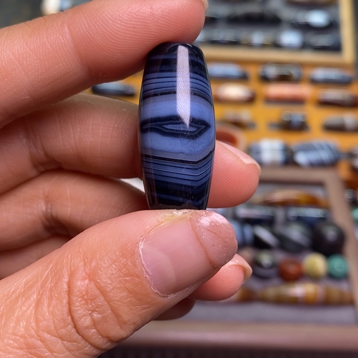 未镶嵌玛瑙/玉髓珠宝半成品