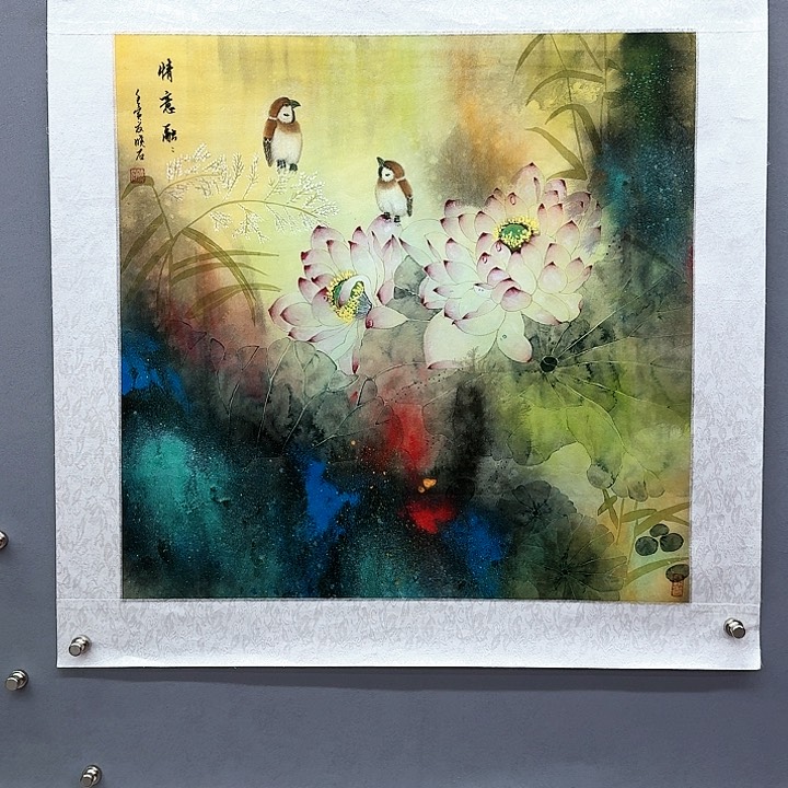 国画书法作品多次参加