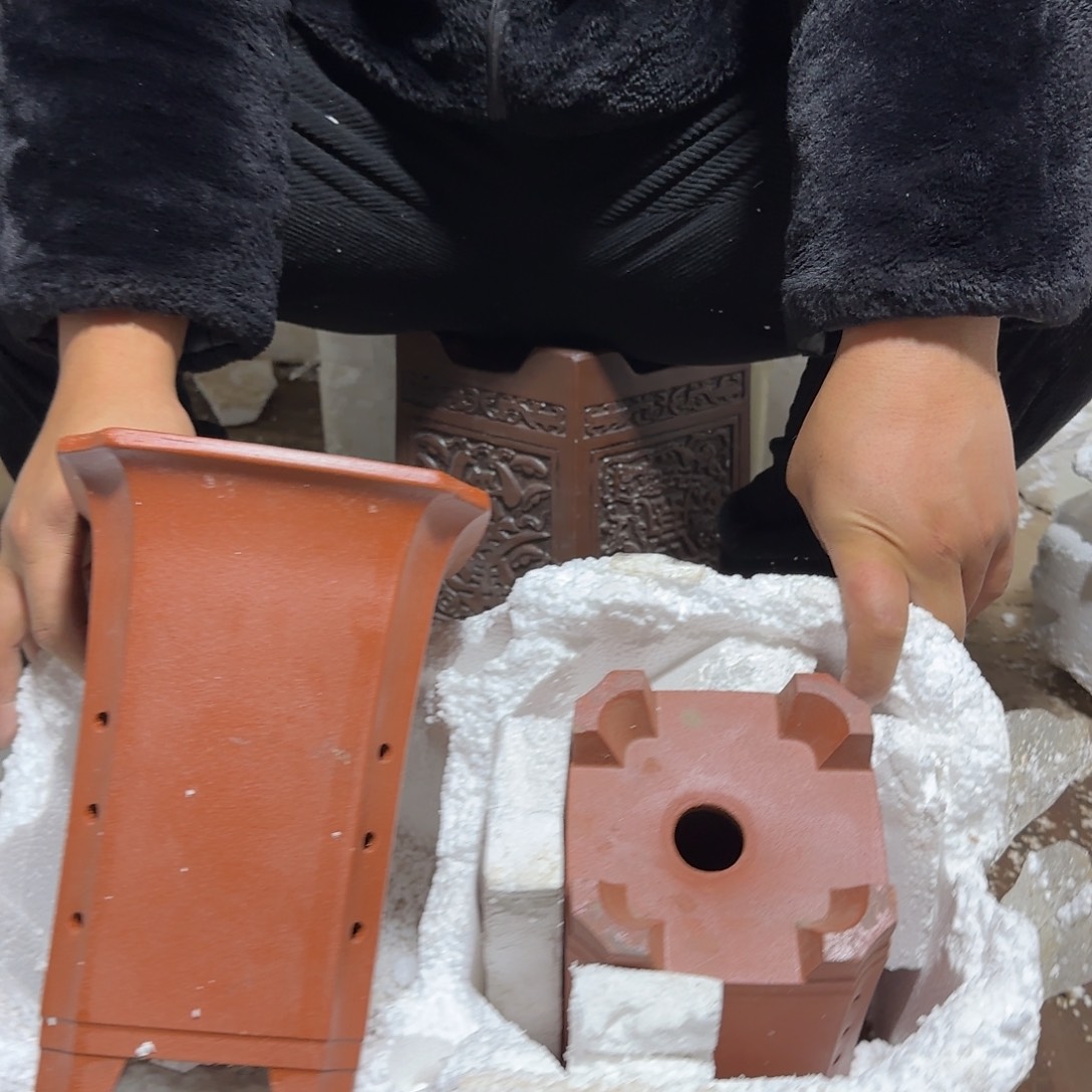 紫砂花盆！口径较