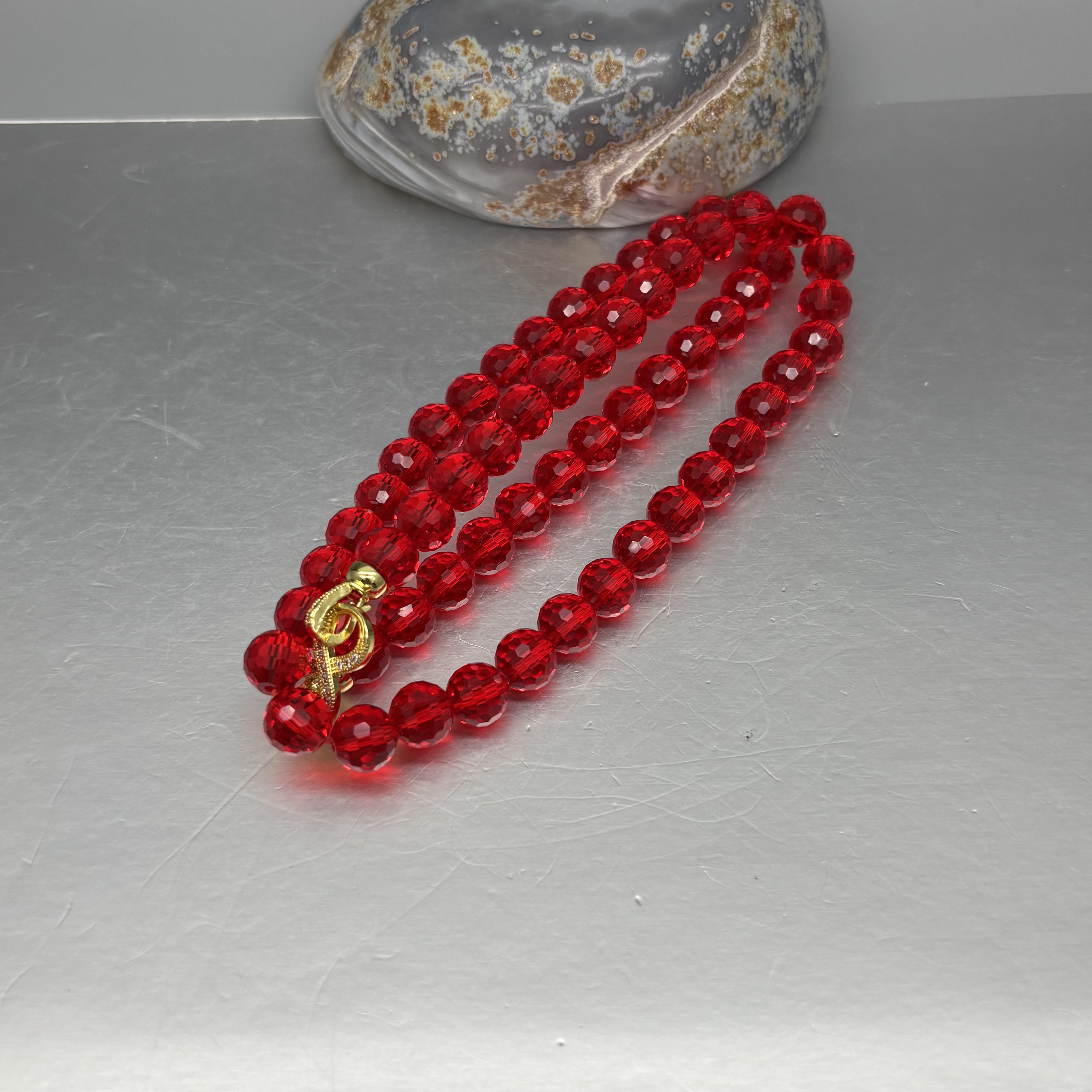 于 C010 红项链新款时尚百搭男女款 多样性发其一