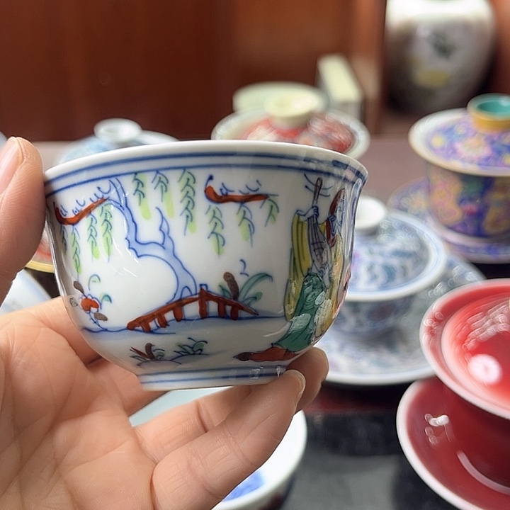 摆件景德镇陶瓷茶具37