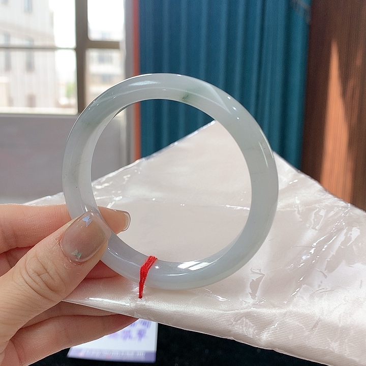 未镶嵌手镯翡翠完美者慎拍 圈口59.4