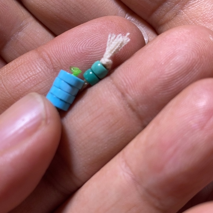 绿松石配饰未镶嵌皮****姐