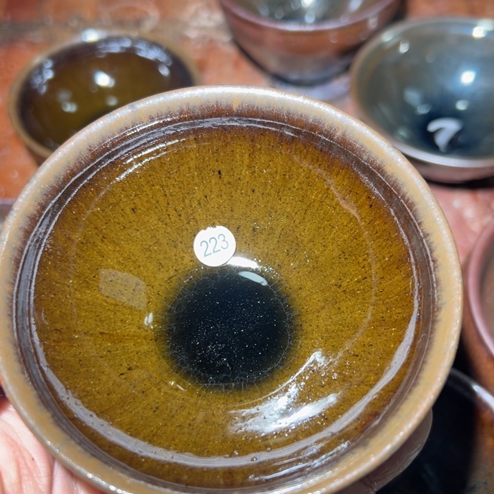 秋***月茶盏建盏主人杯223