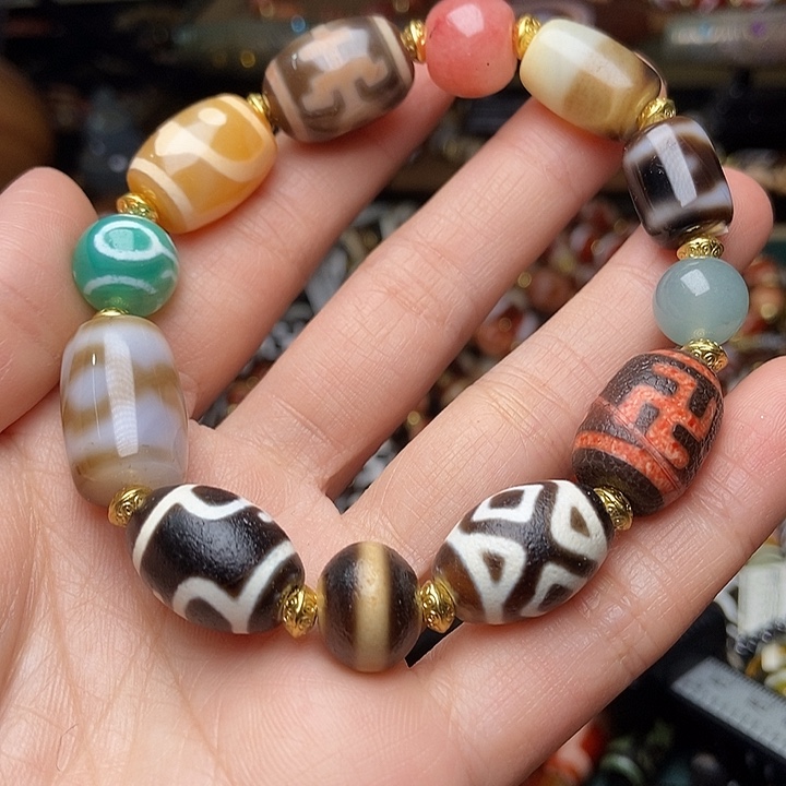 玛瑙/玉髓未镶嵌手链