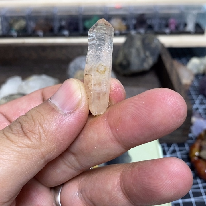 水晶水晶柱未镶嵌