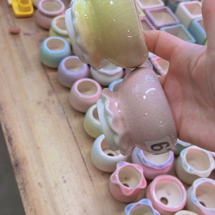 陶瓷花盆当场凑满12包邮