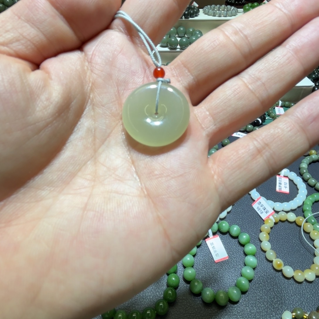 和田玉手链未镶嵌