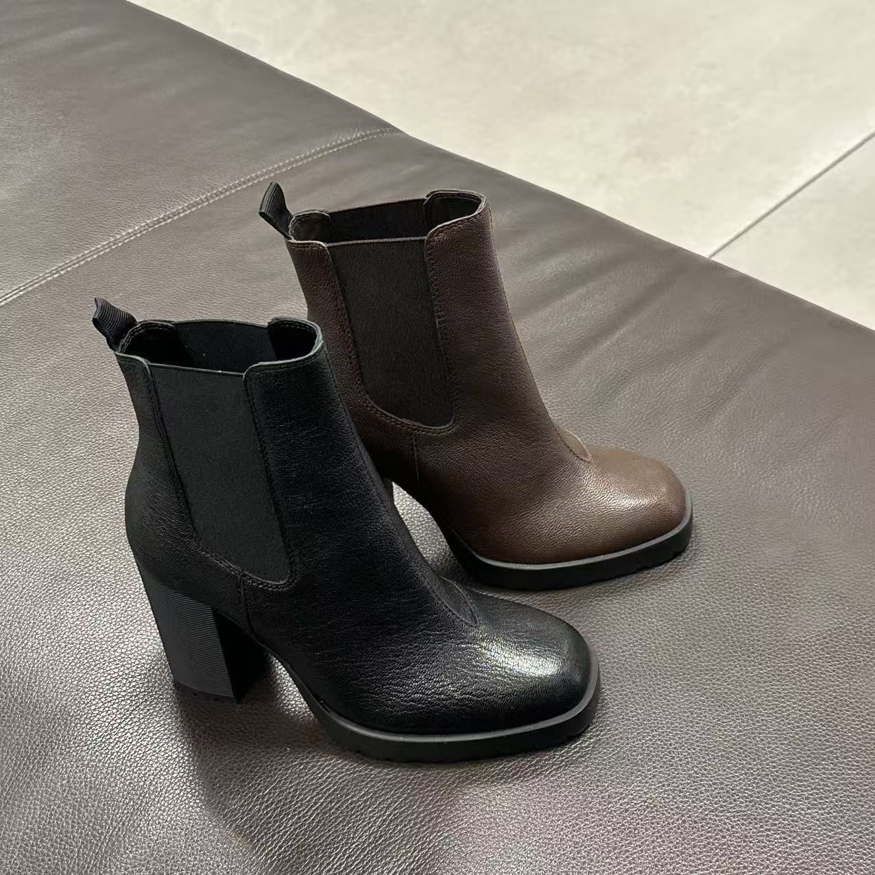 未使用 TOD’S/托德斯 /七七/高跟皮靴