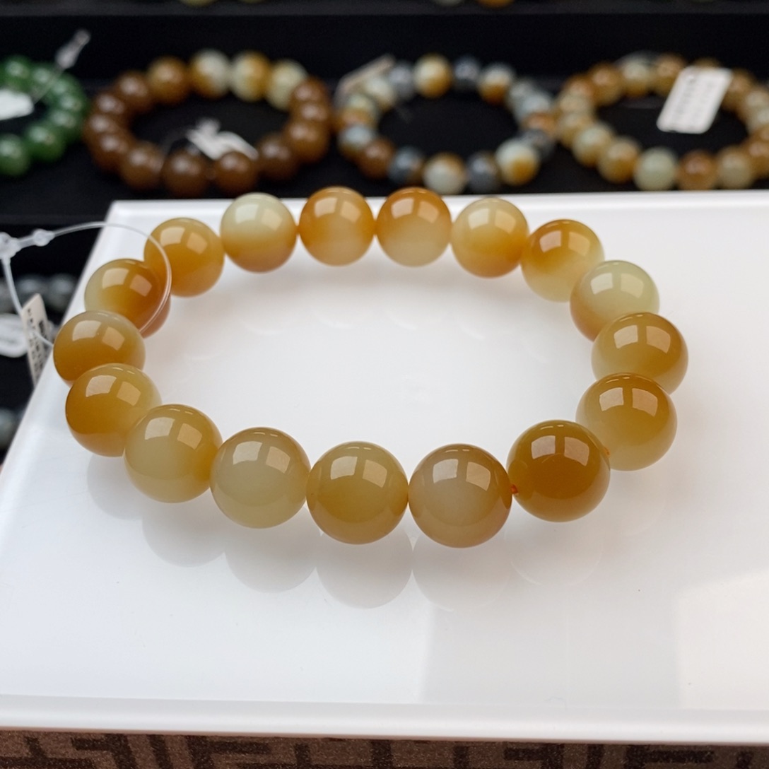 和田玉手链未镶嵌