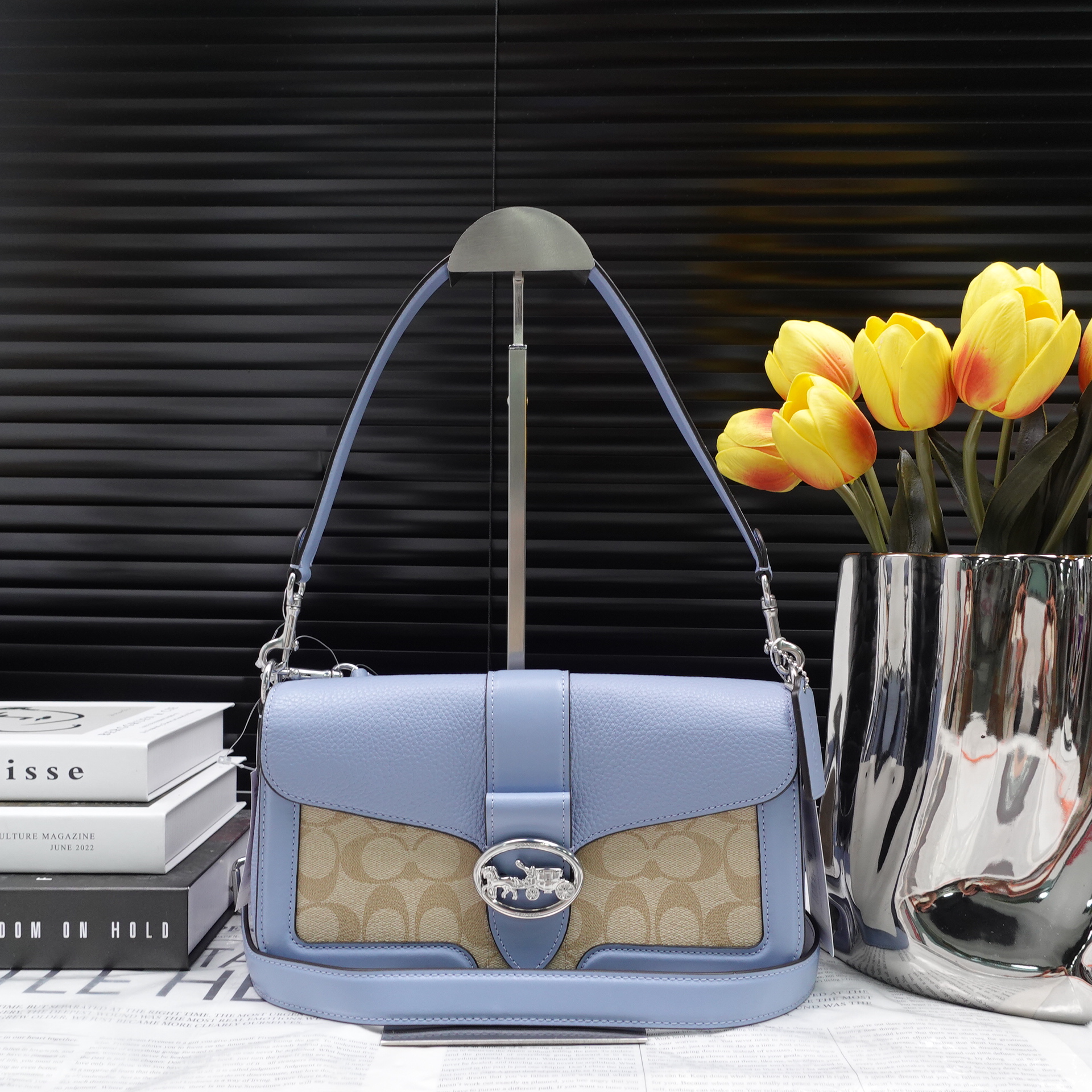 95新 COACH/蔻驰 单肩包/T10278323