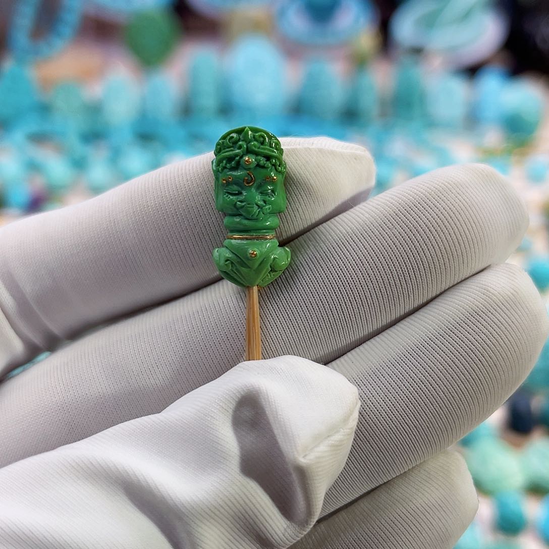 绿松石珠宝奇石未镶嵌