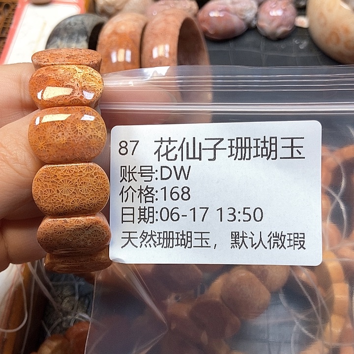 硅化珊瑚（珊瑚玉）珊瑚玉合金D*87